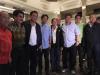 House Speaker Pantaleon Alvarez (3rd from left) with John Orola, Bacolod Mayor Evelio Leonardia, Rep. Alfredo Abelardo Benitez (Neg. Occ., 3rd District), Victorias Mayor Francis Palanca, Bacolod Vice Mayor El Cid Familiaran, Silay Mayor Mark Golez, Talisay Mayor Neil Lizares and BIR Deputy Commissioner Clint Aranas (l-r) at L Fisher Hotel in Bacolod City*